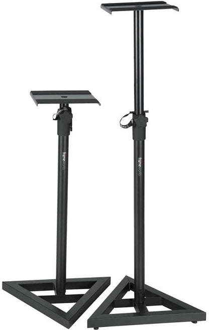 Gator GFWSPKSM50 Dlx Studio Monitor Stands-Pair - ProSound and Stage Lighting