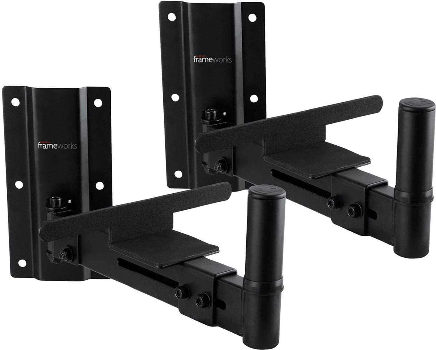 Gator GFWSPKWM100 Wall Mount Speaker Stands-Pair - ProSound and Stage Lighting