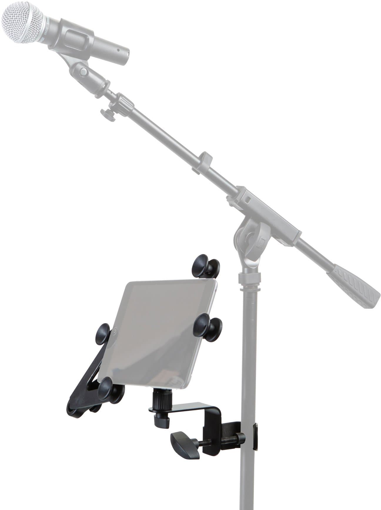 Gator GFW-TABLET1000 Mic Stand Tablet Mount - ProSound and Stage Lighting