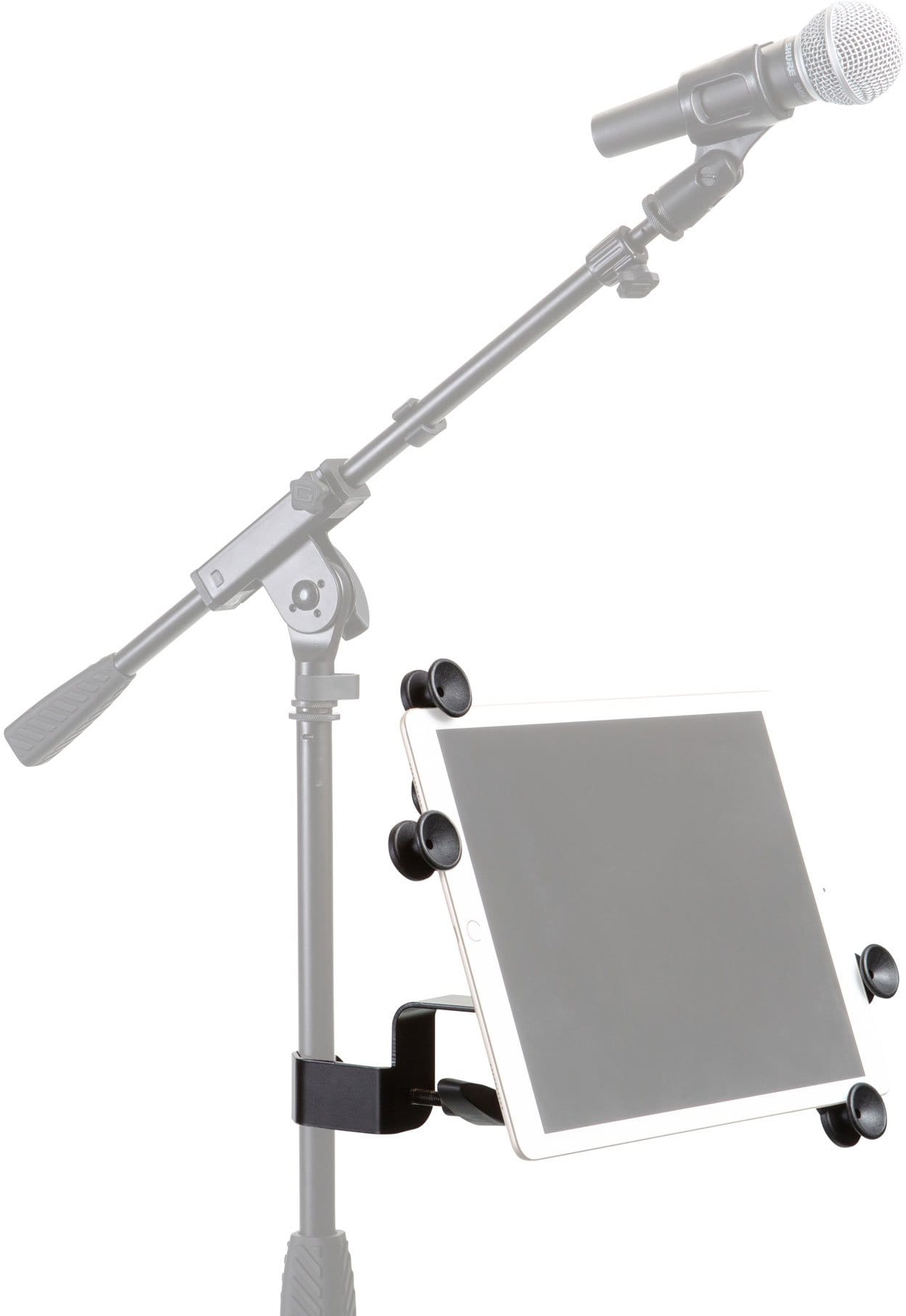 Gator GFW-TABLET1000 Mic Stand Tablet Mount - ProSound and Stage Lighting