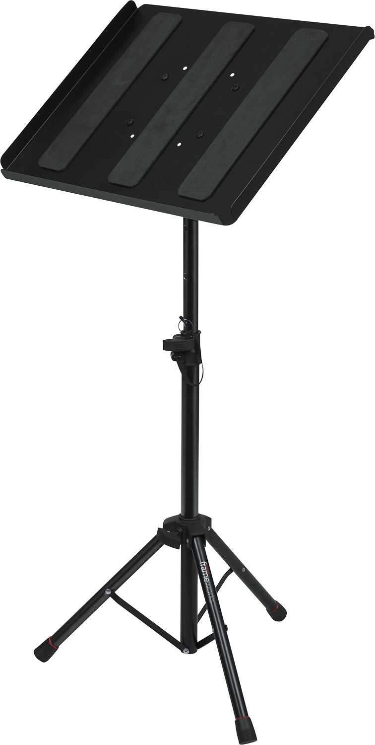 Gator GFW-UTL-MEDIATRAY1 Compact Media Tray Stand - ProSound and Stage Lighting