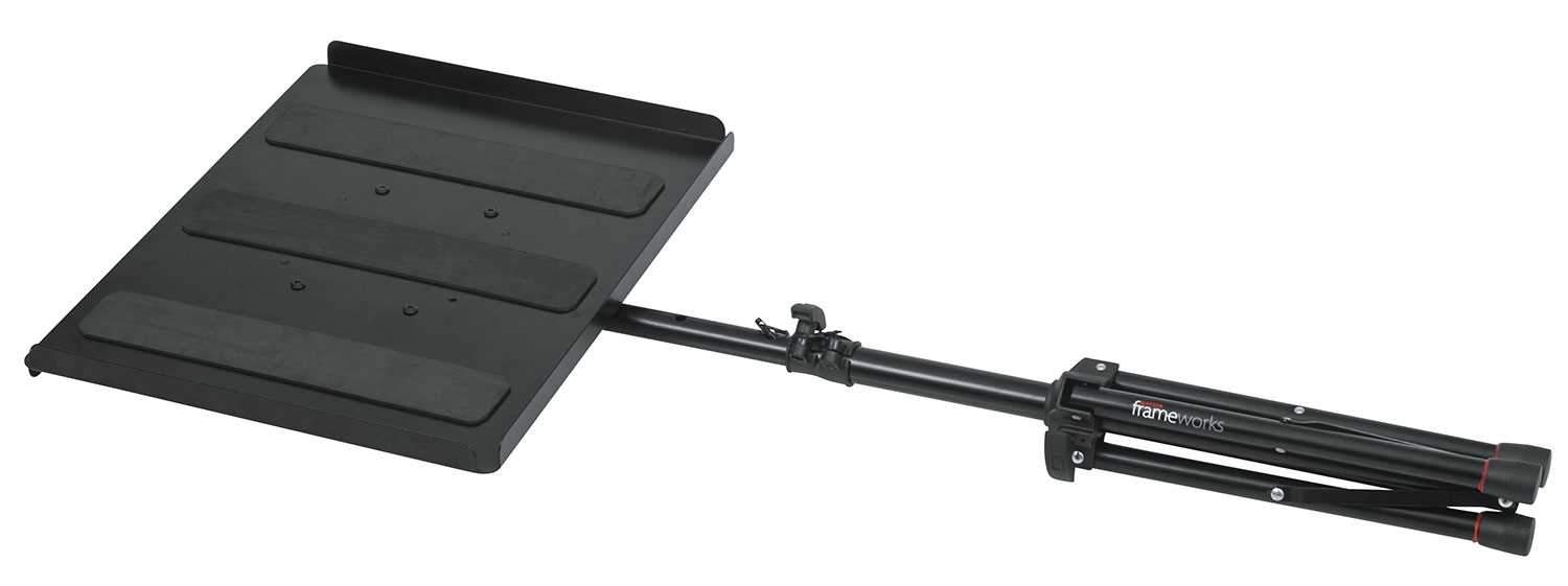 Gator GFW-UTL-MEDIATRAY1 Compact Media Tray Stand - ProSound and Stage Lighting