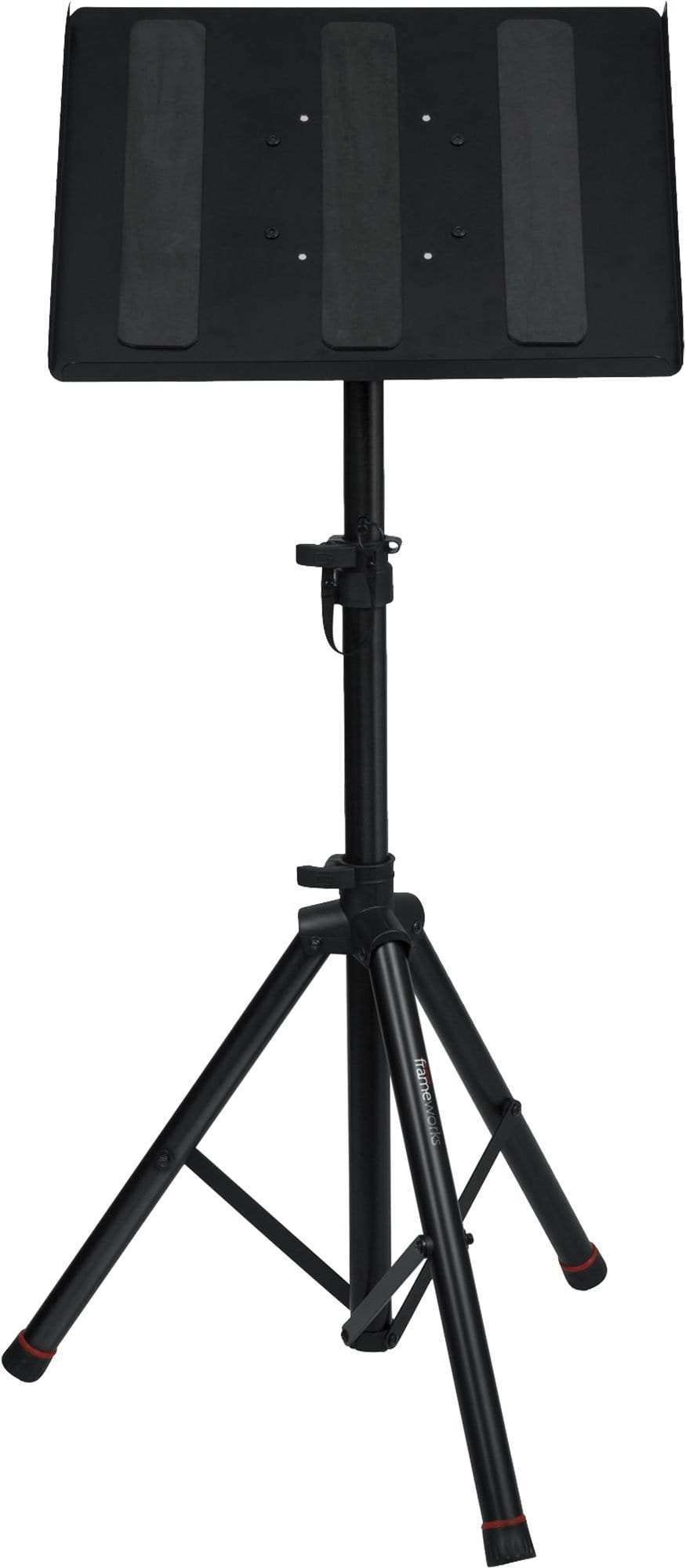 Gator GFW-UTL-MEDIATRAY2 Adjustable Tray Stand - ProSound and Stage Lighting