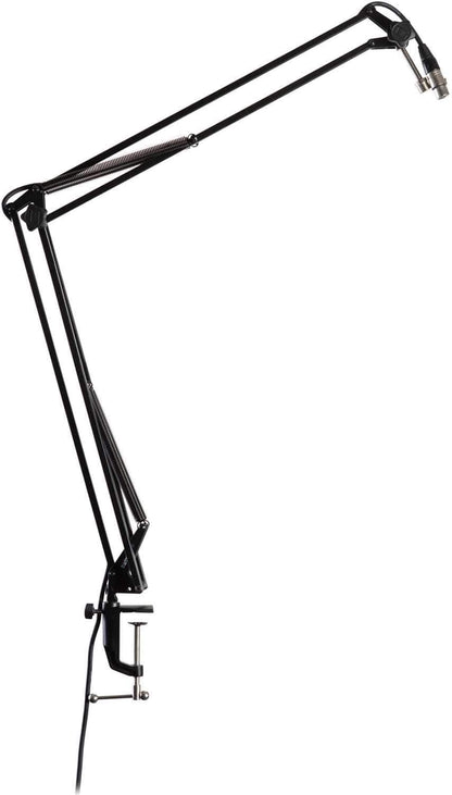 Gator Desk-Mount Broadcast/Podcast Boom Mic Stand - ProSound and Stage Lighting