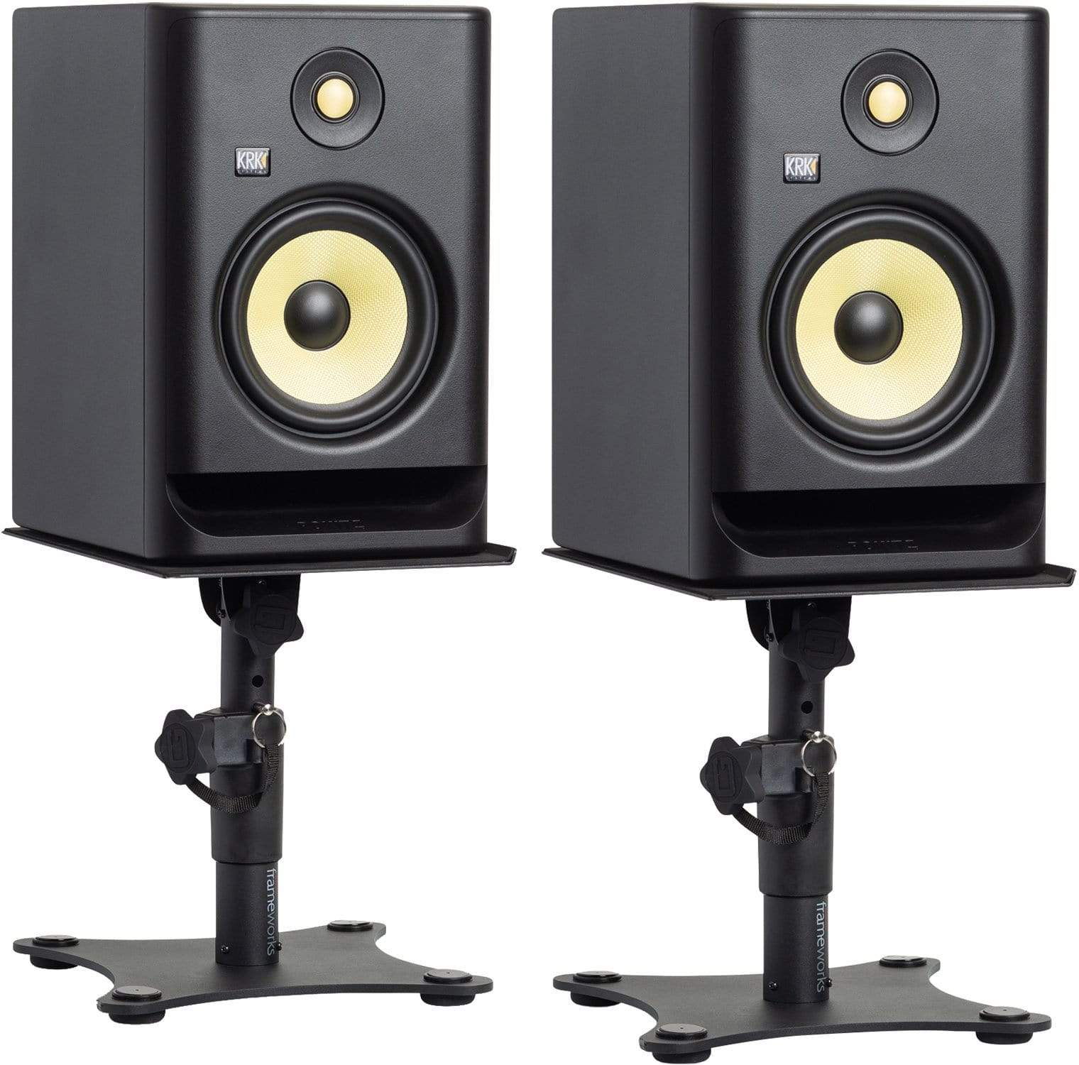 Gator Frameworks Desktop Studio Monitor Stand - PSSL ProSound and Stage Lighting