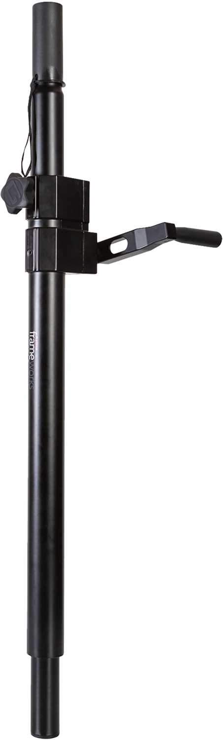 Gator GFWSPKSUBCRNK Crank-Operated Sub Pole - ProSound and Stage Lighting