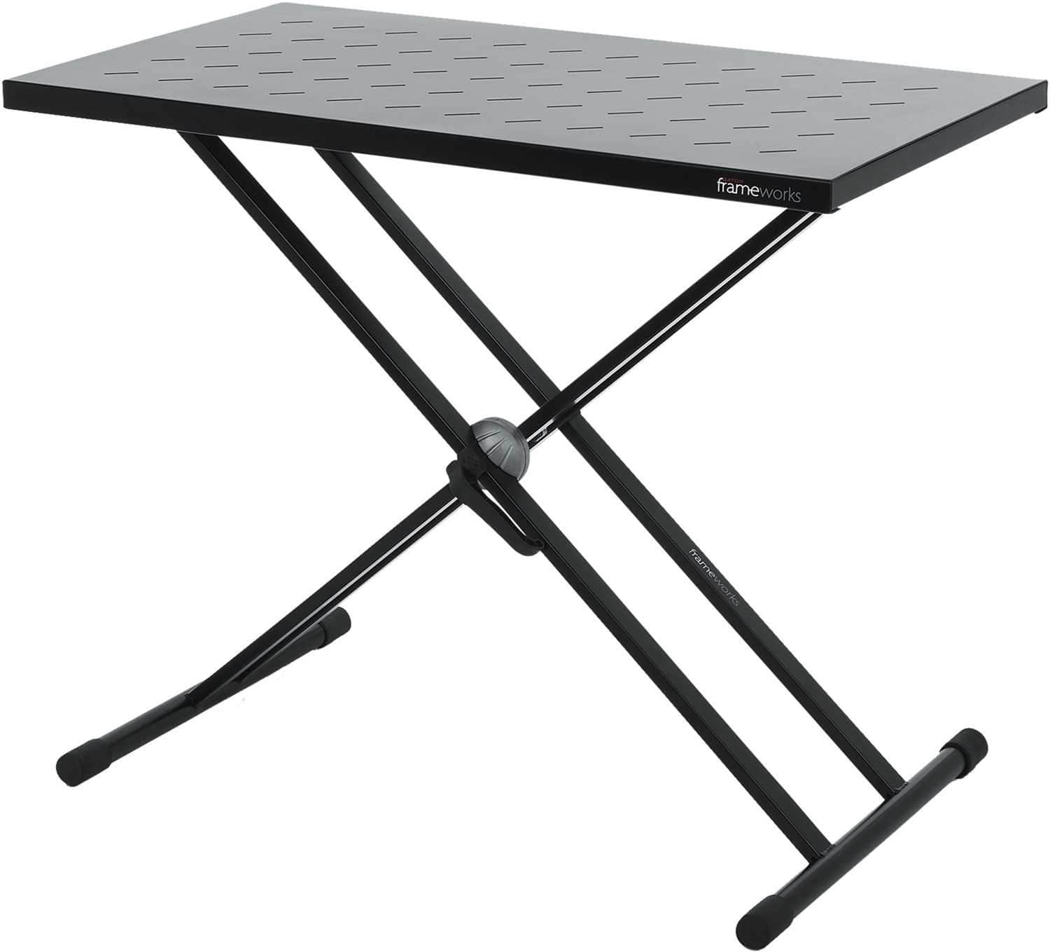 Gator Frameworks Utility Table with Double-X Stand - ProSound and Stage Lighting