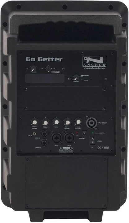 Anchor GG8000U1 Go Getter with Bluetooth & 1 Wireless Receiver - ProSound and Stage Lighting