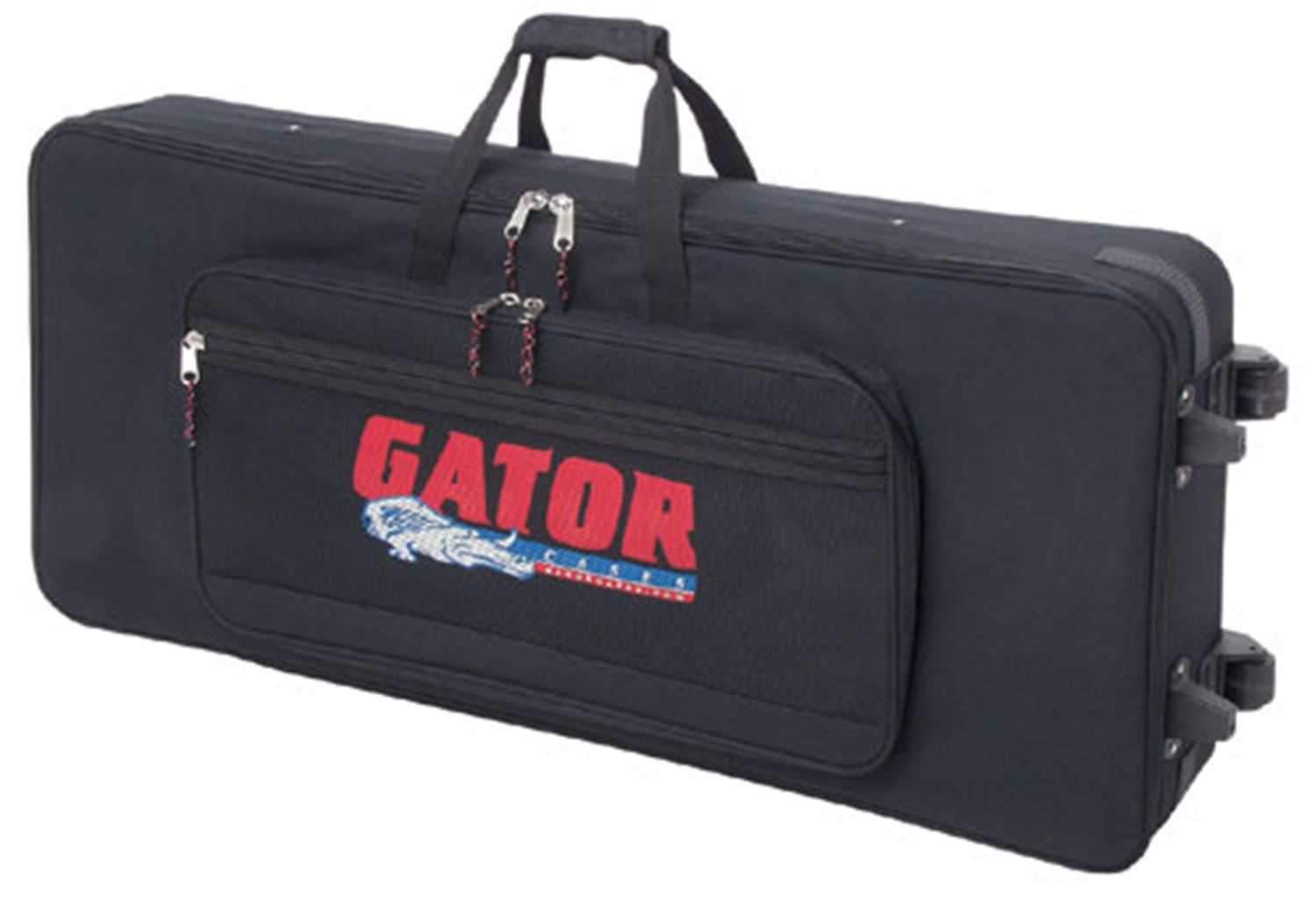 Gator GK61 Keyboard Case Semi Hard with Wheels - ProSound and Stage Lighting