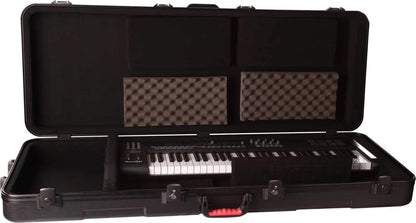 Gator 76 Note Deep Keyboard Case with Wheels - ProSound and Stage Lighting