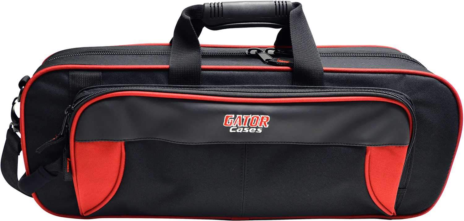 Gator GL-TRUMPET-RK Lightweight Trumpet Case Red & Black - ProSound and Stage Lighting