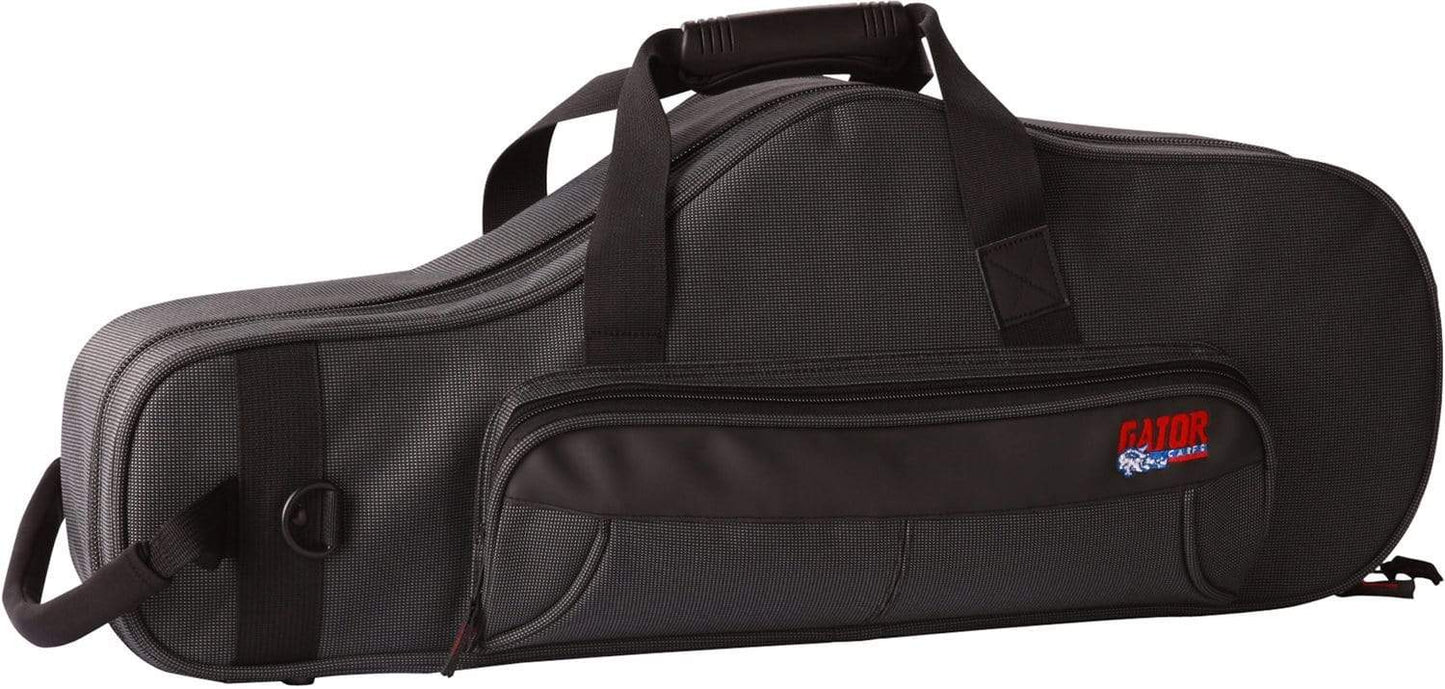 Gator Lightweight Alto Sax Case with Storage Compartment - ProSound and Stage Lighting