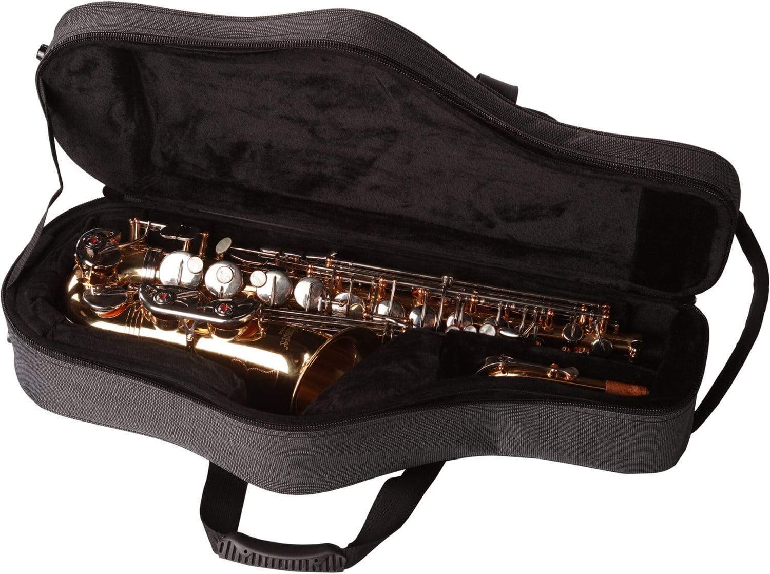 Gator Lightweight Alto Sax Case with Storage Compartment - ProSound and Stage Lighting