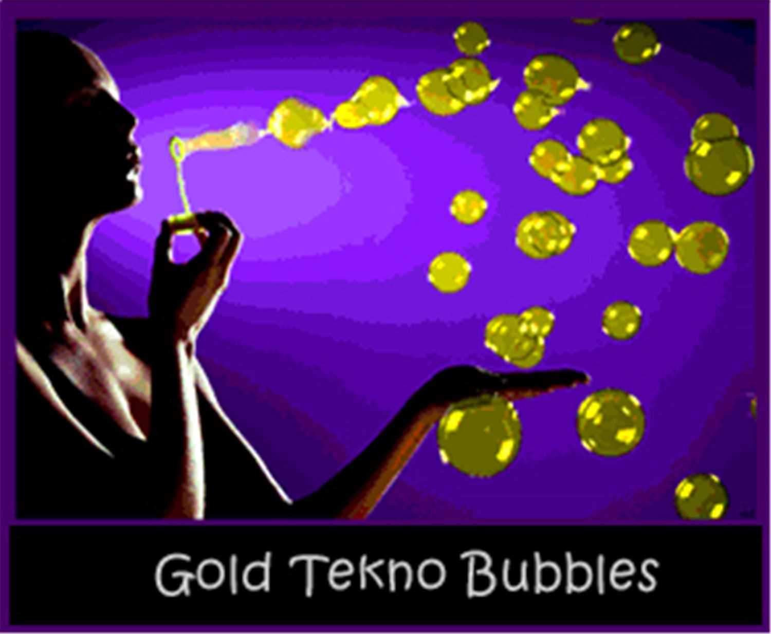 Tekno TB350G Glowing Bubble Fluid-Gold (Half Gal) - ProSound and Stage Lighting