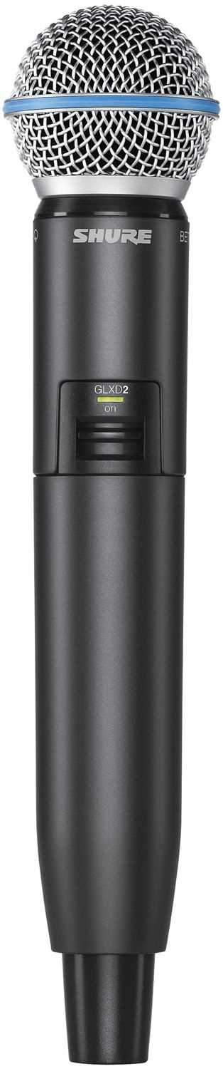 Shure GLXD2B58 Wireless Handheld Transmtr with Beta58 - ProSound and Stage Lighting