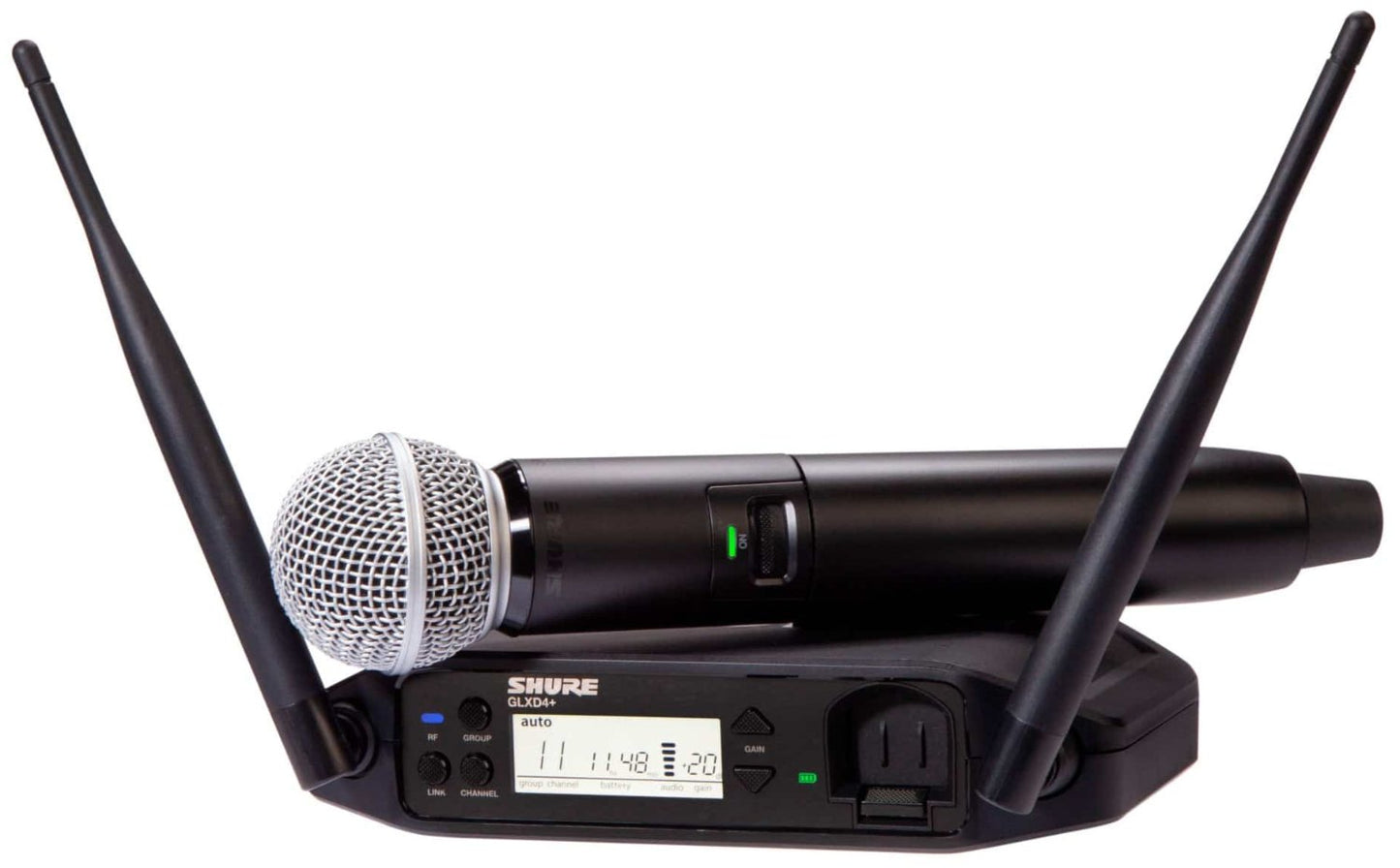 Shure GLXD24 Plus Vocal System with SM58 Handheld Microphone - PSSL ProSound and Stage Lighting