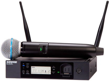 Shure GLXD24R Plus Vocal System with Beta58A Handheld Microphone - PSSL ProSound and Stage Lighting