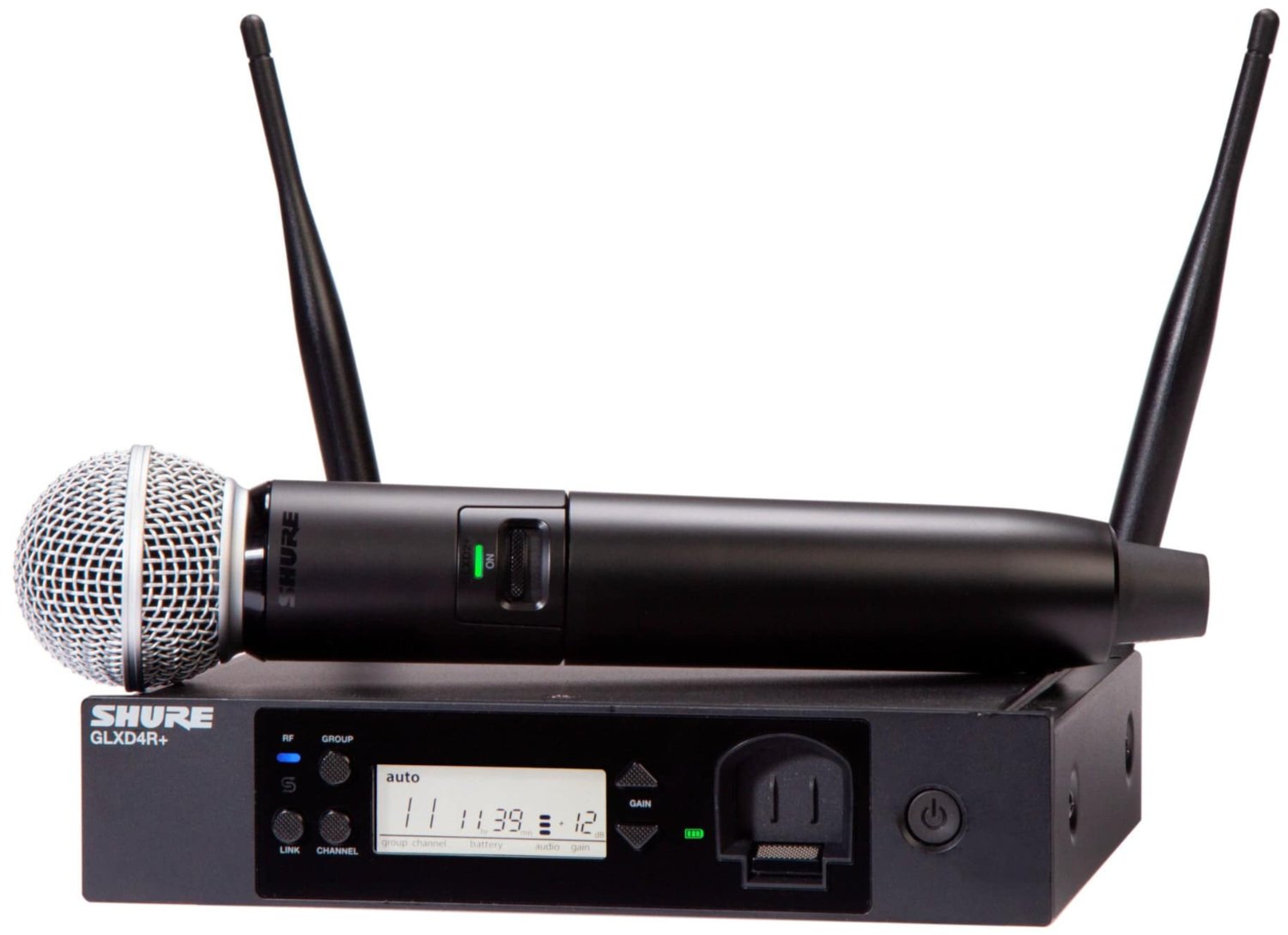 Shure GLXD24R Plus Vocal System with SM58 Handheld Microphone - PSSL ProSound and Stage Lighting