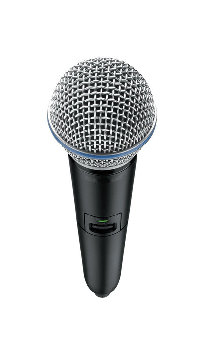 Shure GLXD2 Plus Beta58A Handheld Transmitter - PSSL ProSound and Stage Lighting