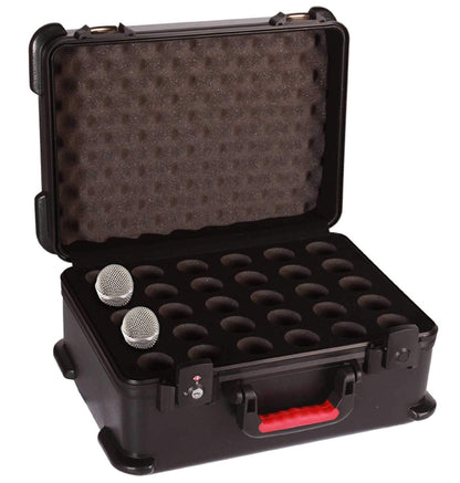 Gator GM30TSA Ata Molded Mic Case - Holds 30 Mics - ProSound and Stage Lighting