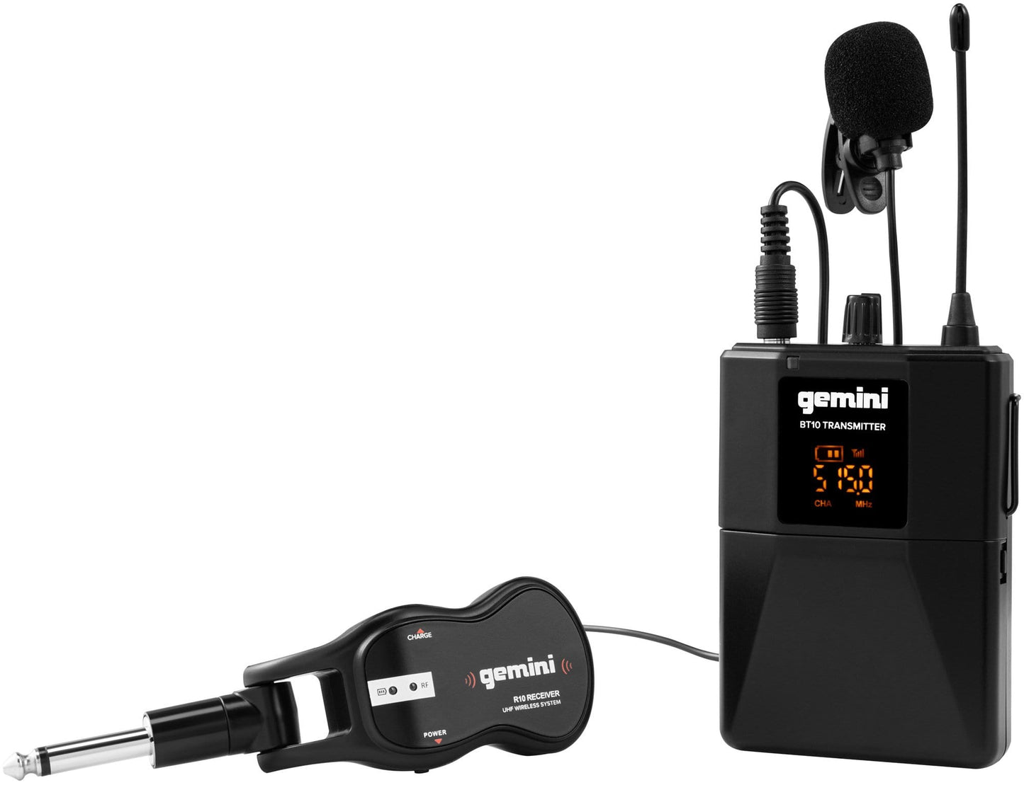 Gemini GMU-HSL100 UHF Headset Wireless Mic System - ProSound and Stage Lighting