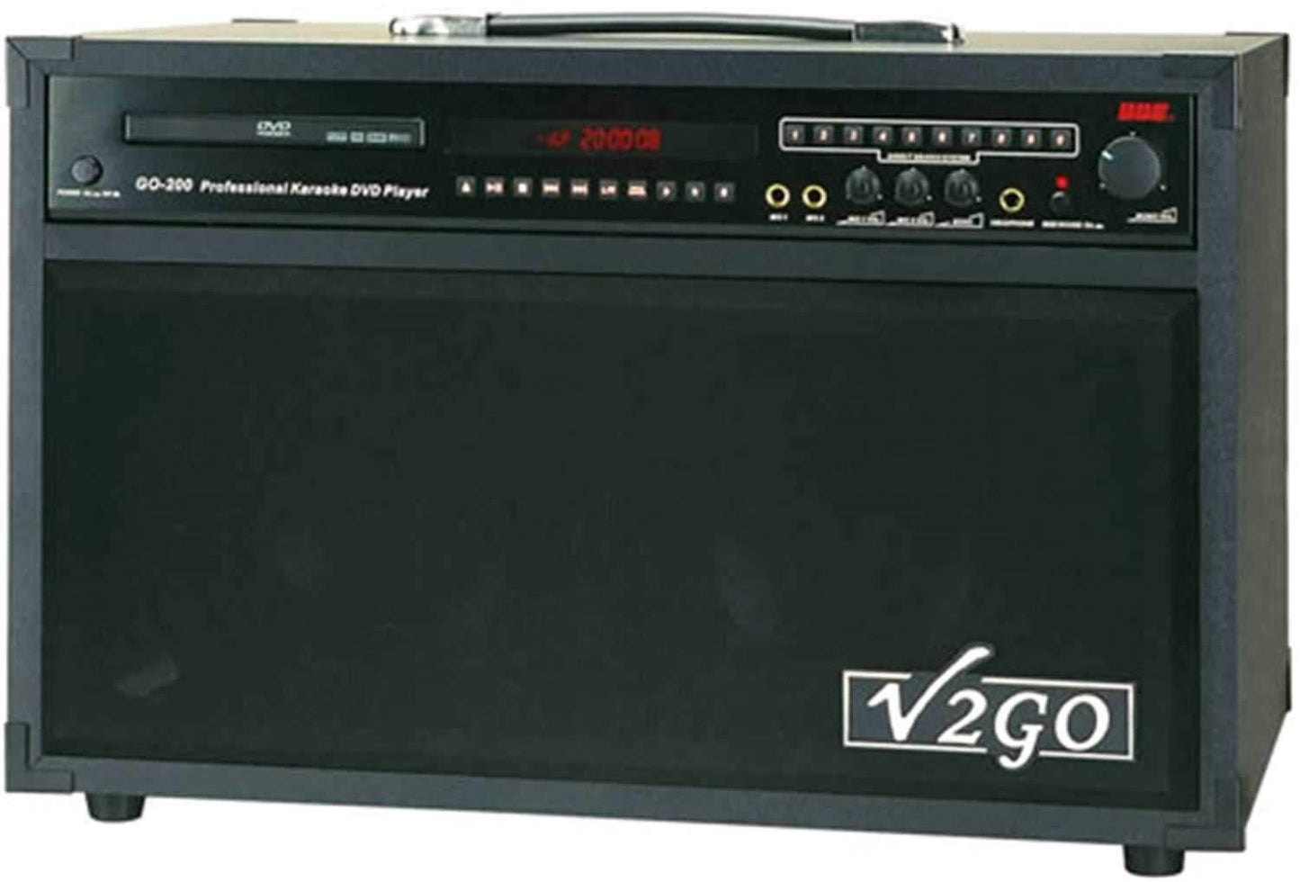 V2Go GO200 200W All In One DVD / CDg Karaoke Unit - ProSound and Stage Lighting