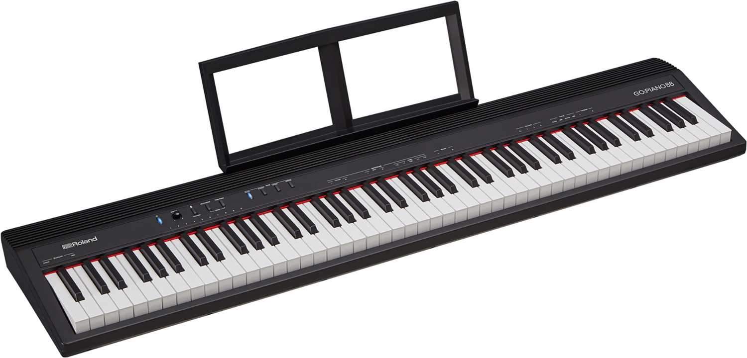 Roland GO:PIANO88 88-Key Digital Piano with Bluetooth - ProSound and Stage Lighting