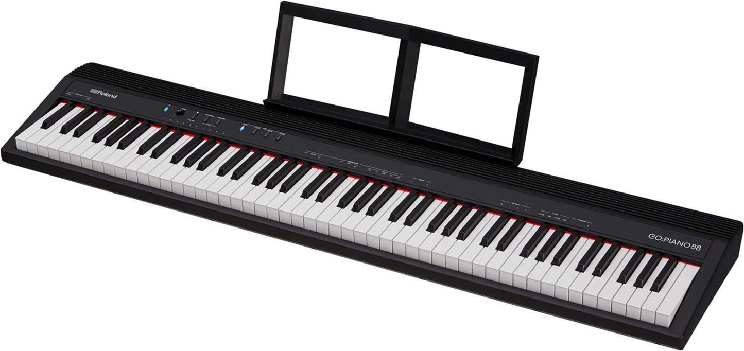 Roland GO:PIANO88 88-Key Digital Piano with Bluetooth - ProSound and Stage Lighting