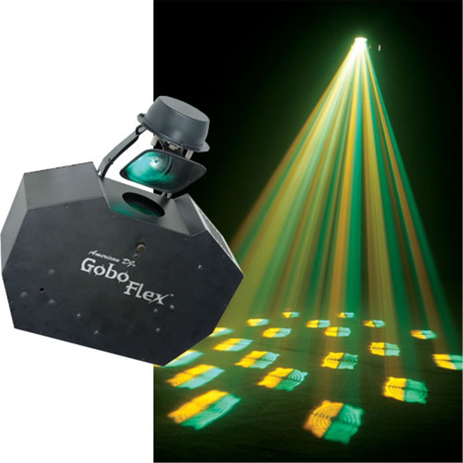 American DJ GOBOFLEX Moonflower Effects Light(ELC) - ProSound and Stage Lighting