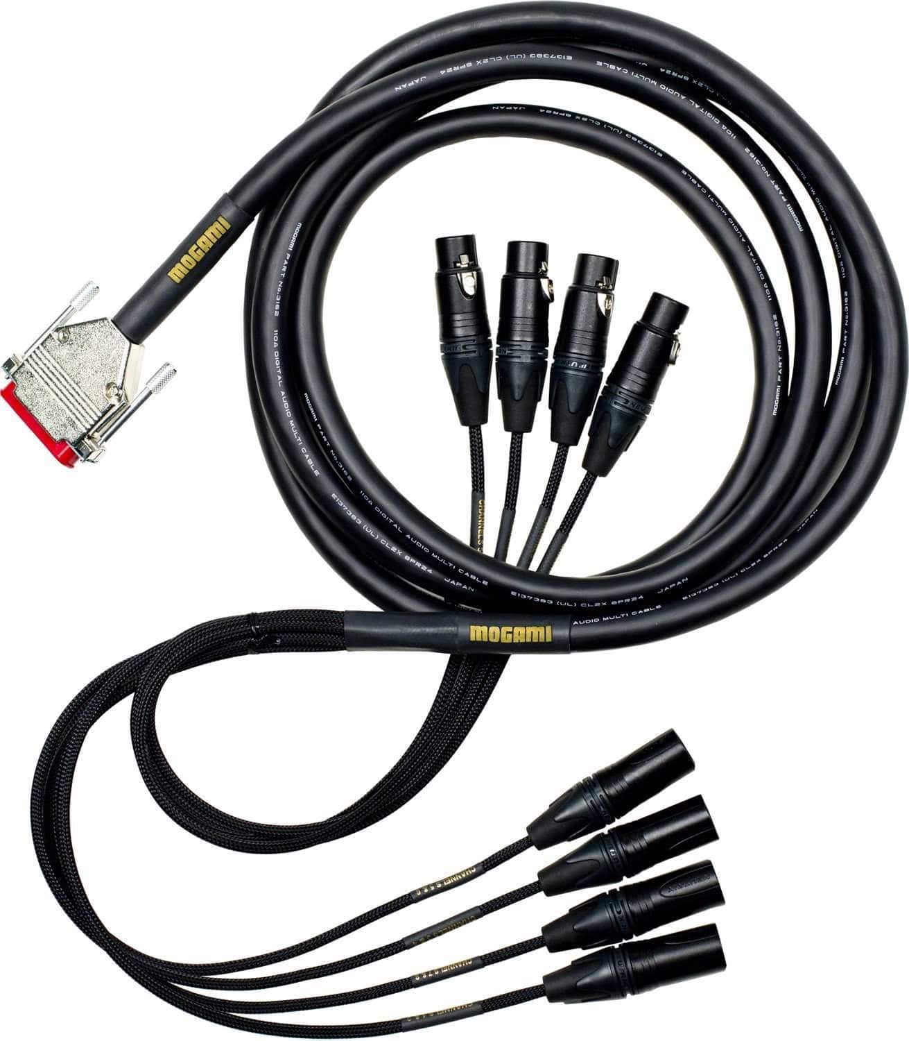 Mogami Digi AES EBU M & F XLR to DB25 Cable 5ft - ProSound and Stage Lighting