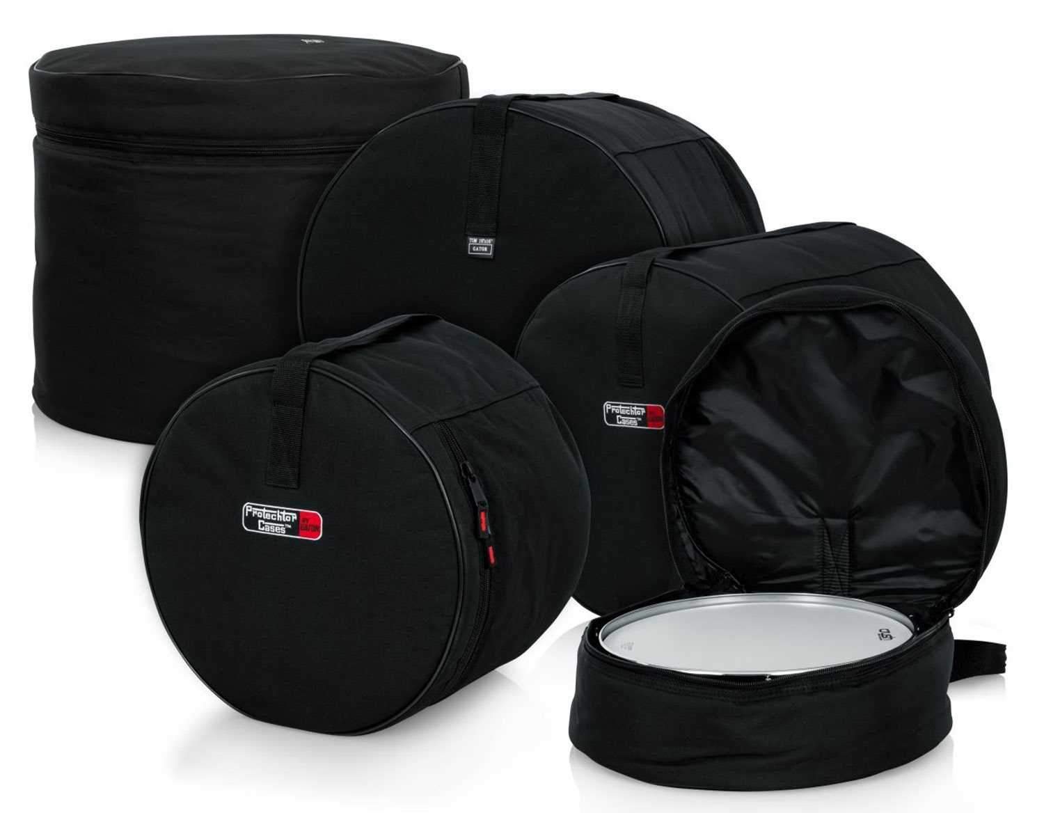 Gator GP-FUSION16 5 Pc Fusion Set Bags with 16-Inch Floor Tom - ProSound and Stage Lighting