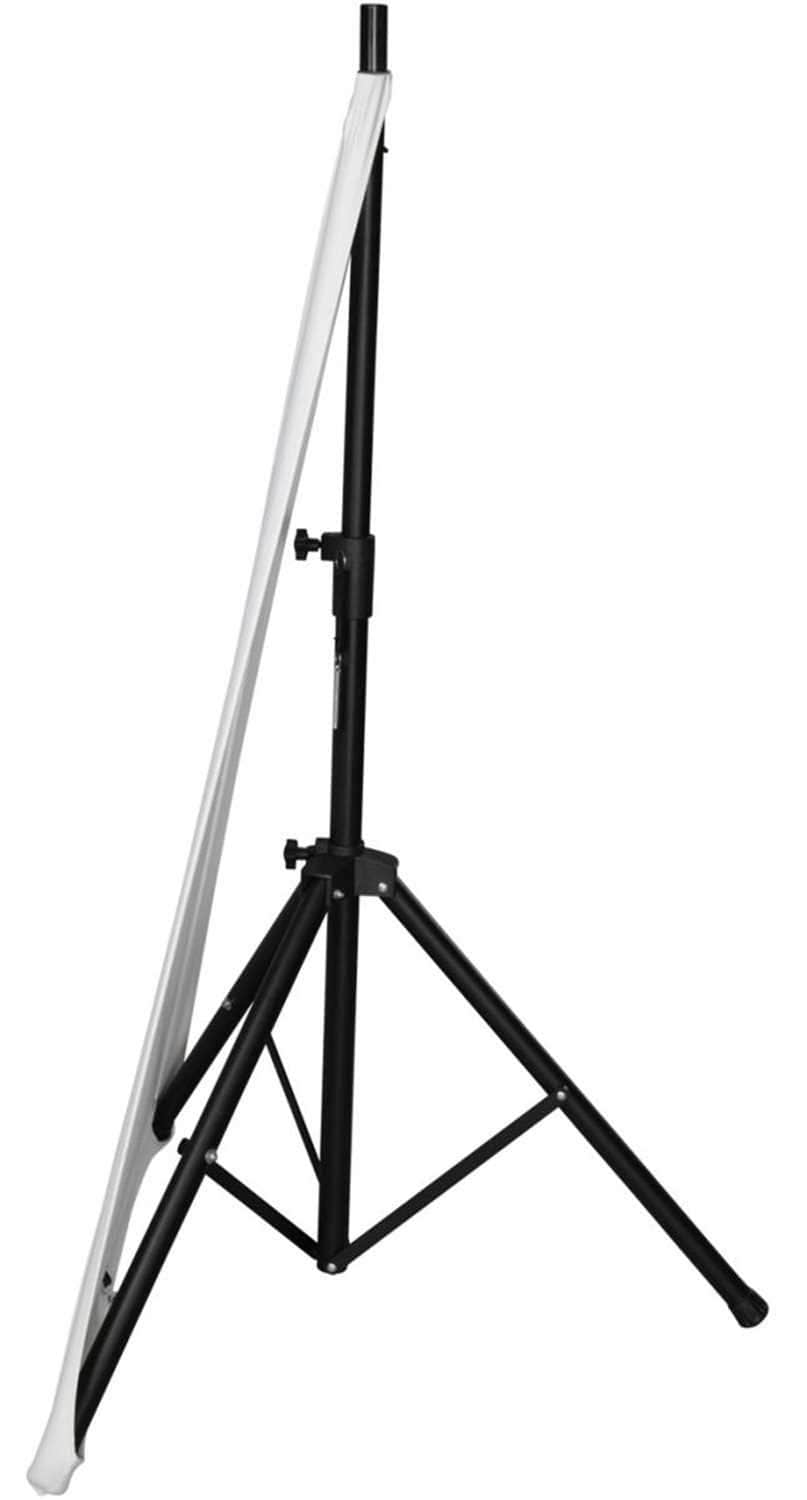 Gator Stretchy Speaker Stand Cover 1 Side White - ProSound and Stage Lighting