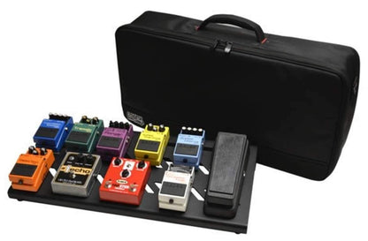 Gator GPB-BAK-1 Black Aluminum Pedal Board with Bag - ProSound and Stage Lighting