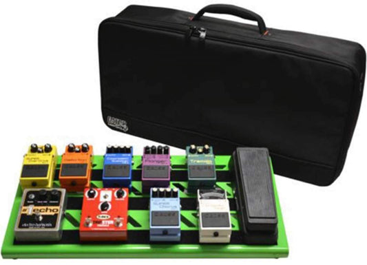 Gator GPB-BAK-GR Green Aluminum Pedal Board - ProSound and Stage Lighting