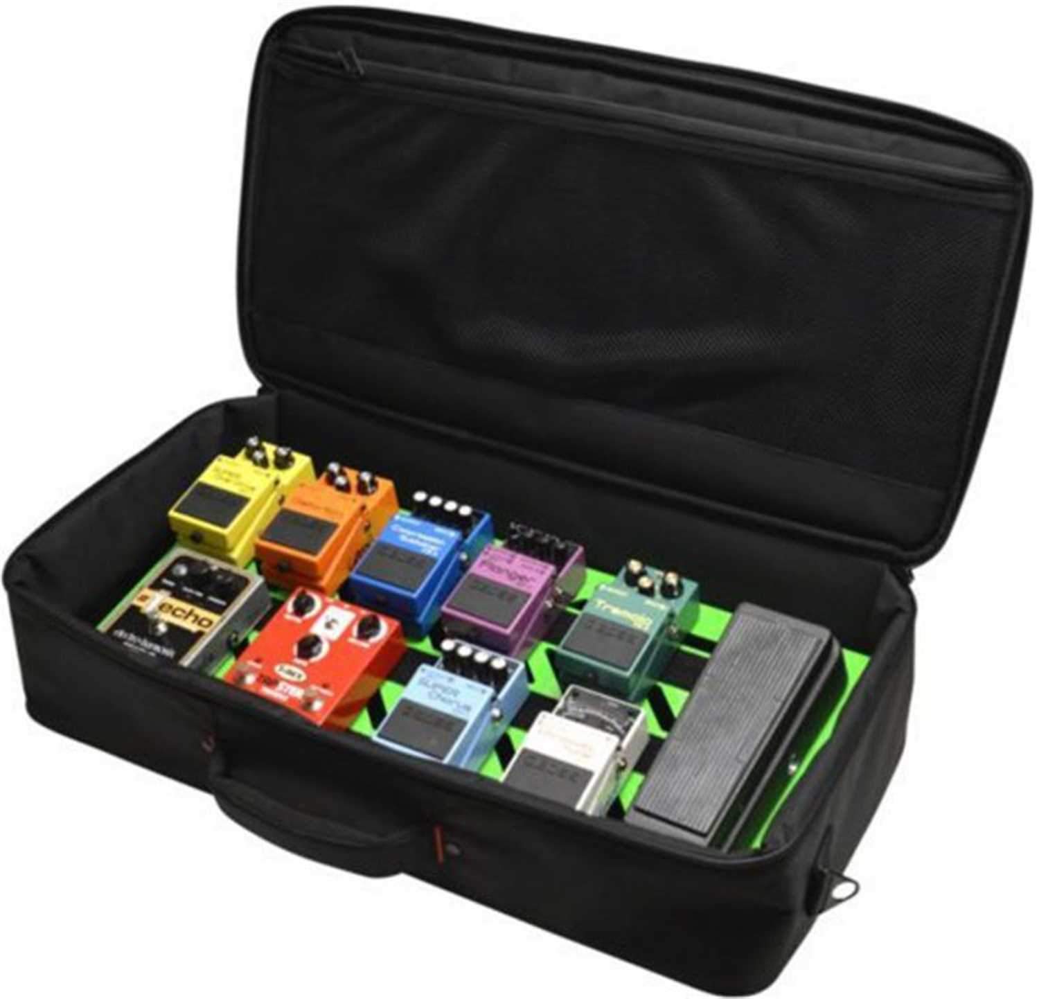 Gator GPB-BAK-GR Green Aluminum Pedal Board - ProSound and Stage Lighting