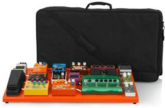 Gator GPB-XBAK-OR Orange Aluminum Pedal Board - ProSound and Stage Lighting