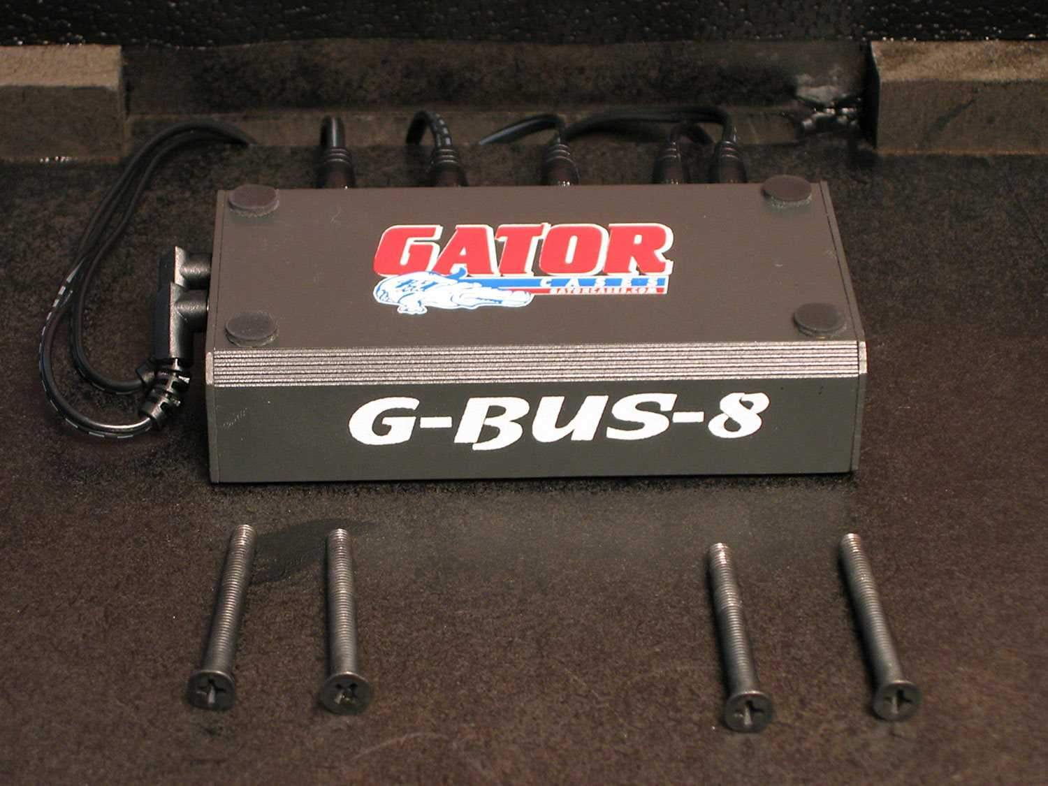 Gator GPTBLPWR Pedal Board with Carry Bag & Power Supply - ProSound and Stage Lighting