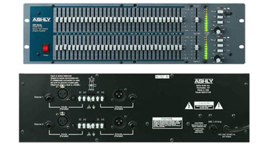 Ashly GQX-3102 Dual 31-Band 1/3 Octave Graphic EQ - ProSound and Stage Lighting