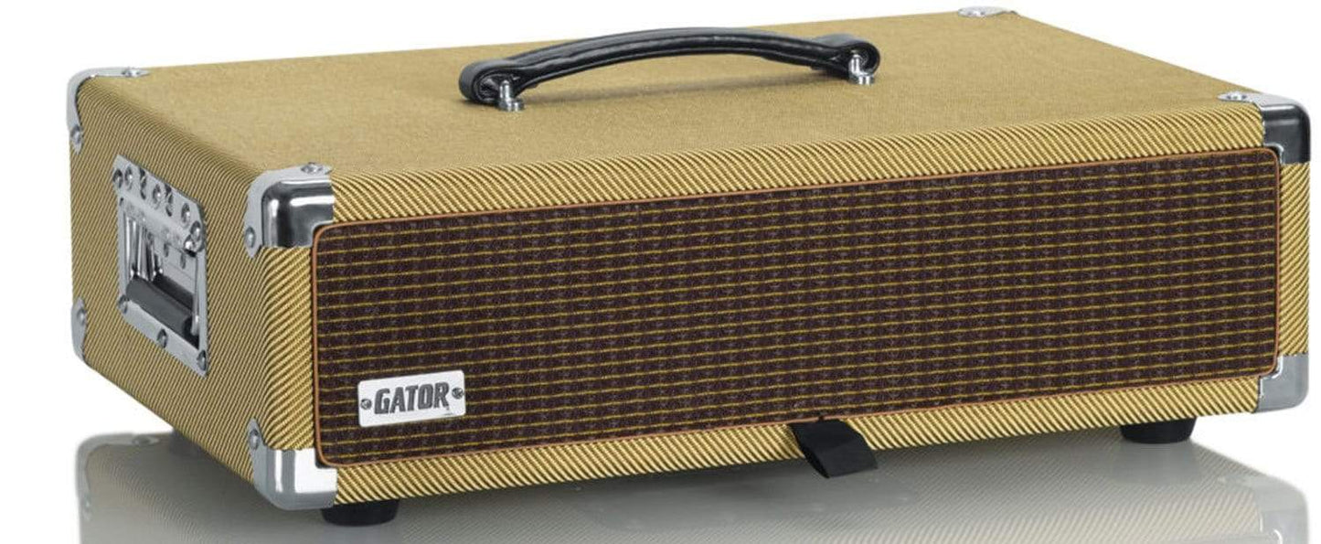 Gator Vintage Amp Vibe Rack Case - 2U Tweed - PSSL ProSound and Stage Lighting