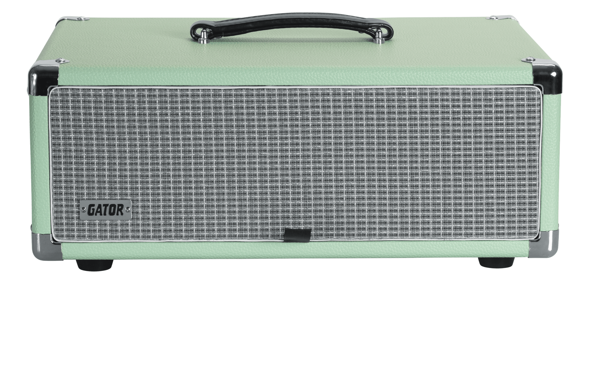 Gator Vintage Amp Vibe Rack Case - 3U Seafoam Green - PSSL ProSound and Stage Lighting