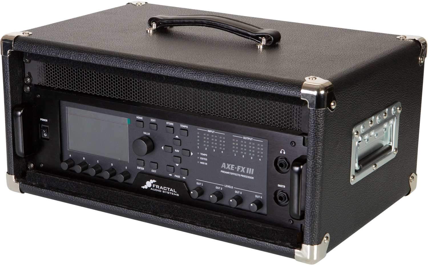 Gator Vintage Amp Vibe Rack Case - 4U Black – Solotech