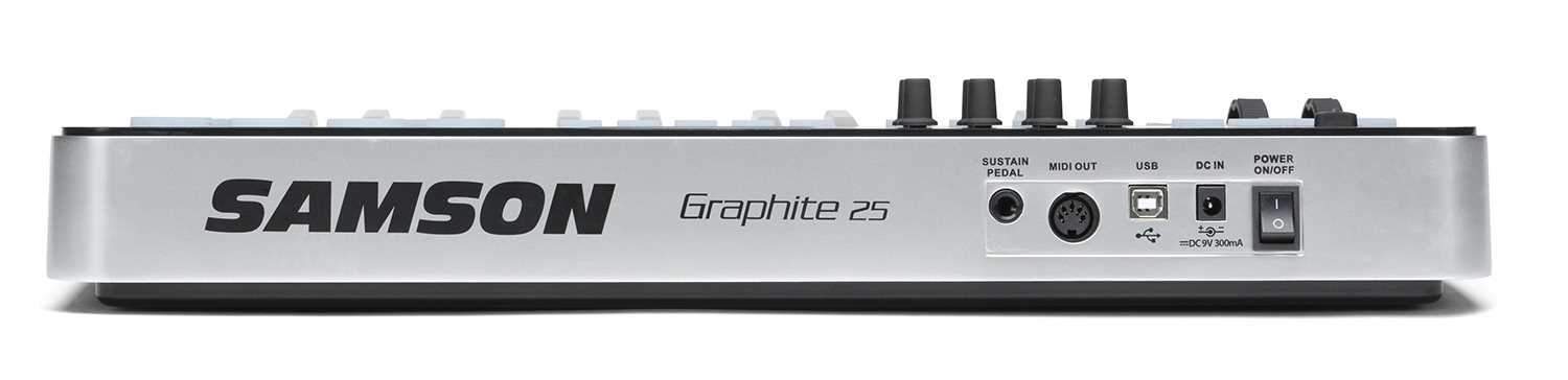 Samson Graphite M25 USB MIDI Keyboard Controller - ProSound and Stage Lighting