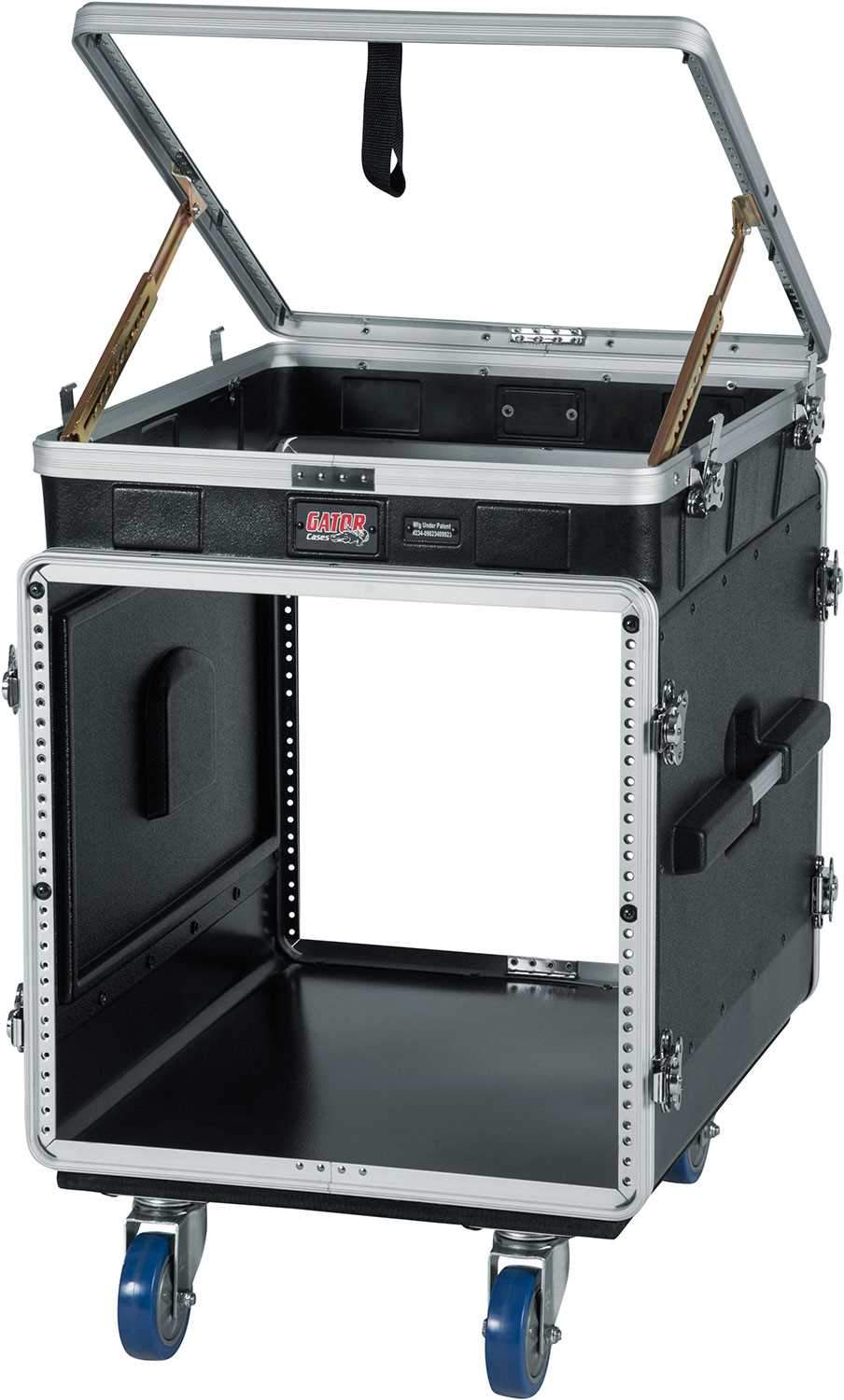 Gator GRC-12X10 PU Pop Up 12U x 10U Console Rack Case - ProSound and Stage Lighting