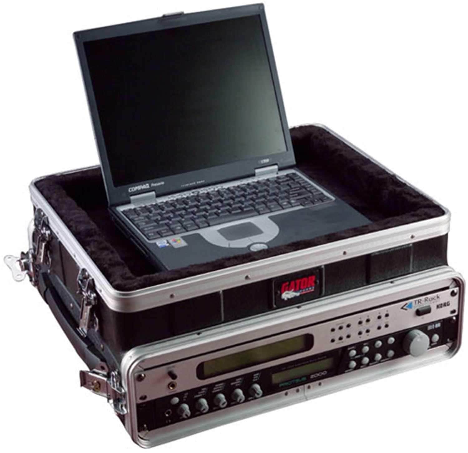 Gator GRCSTUDIO2GO Laptop Over 2 Space Rack Case