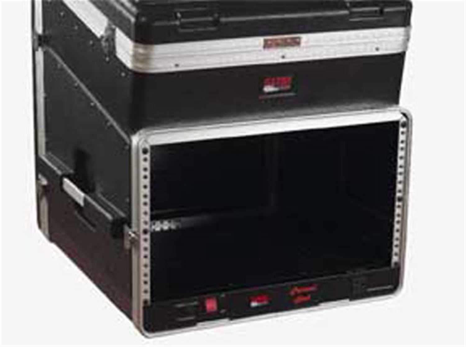 Gator GRCP10X6 Pwrd Console Rack 10 Top 6 Bottom - ProSound and Stage Lighting