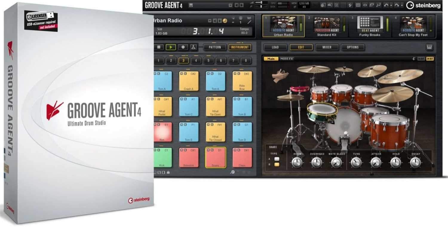 Steinberg Groove Agent 4 Ultimate Drum Studio Pro - ProSound and Stage Lighting