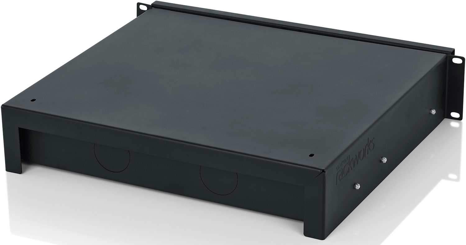 Gator GRW-DRWWRLSS 2U Wireless Mic Rack Drawer