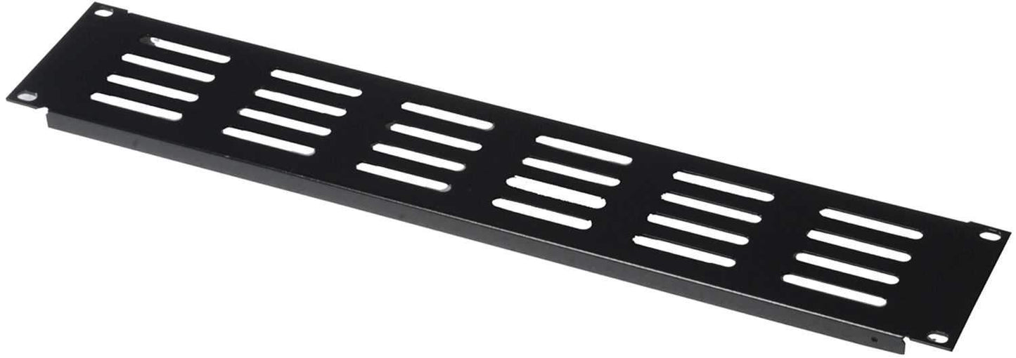 Gator GRW-PNLVNT1 1U Flanged Vent Rack Panel - ProSound and Stage Lighting