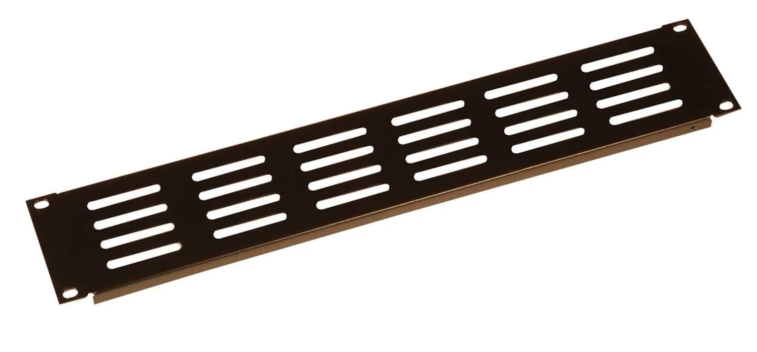 Gator GRW-PNLVNT2 2U Flanged Vent Rack Panel - ProSound and Stage Lighting