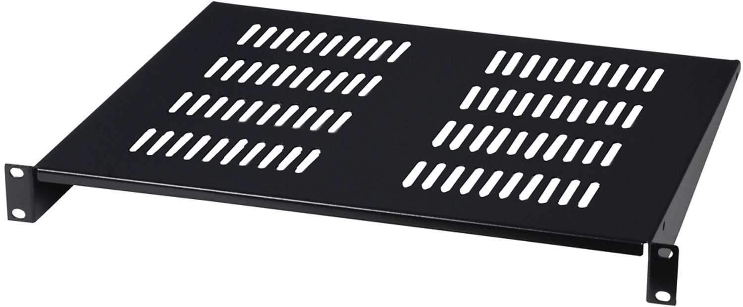 Gator GRW-SHELFVNT1 1U Vented Rack Shelf 15in Deep - ProSound and Stage Lighting